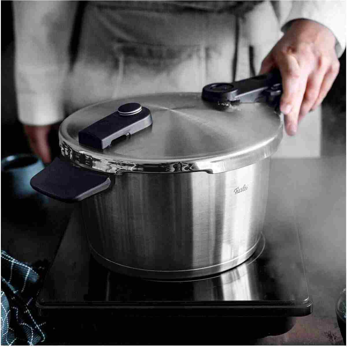 Fissler Vitaquick Premium 8+4 Litre Düdüklü Tencere - Görsel 9