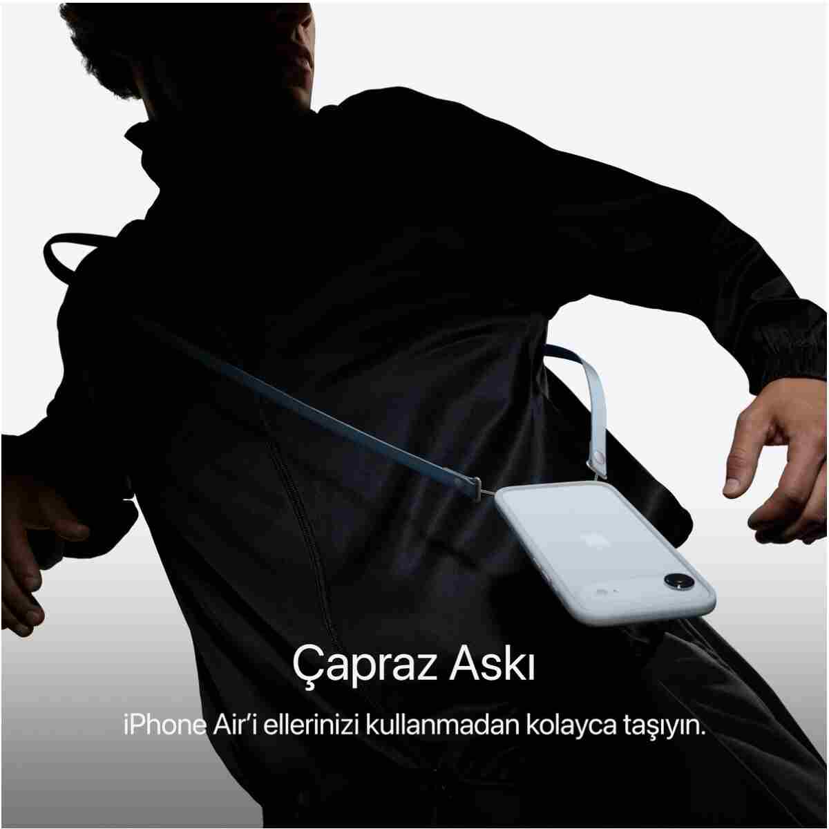 Apple iPhone Air 256GB Uzay Siyahı - Görsel 9