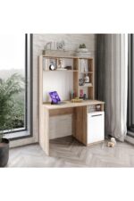 Afilli Ildır Gardrop Ve Çalışma Masası Tamamı Mdf 2 Parça - Görsel 4
