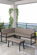 Mygusi Src Balkon, Bahçe, Cafe, Köşe Takımı - Görsel 7