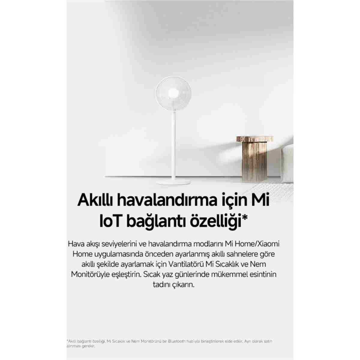 Xiaomi Mi Smart Ayaklı Fan 2 Lite - Görsel 8