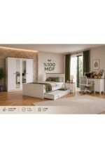 VENATTO SMART XL GENÇ ODASI(AYNALI)%100MDF - Görsel 8
