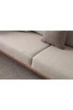 EDSY HOME Riva 3+3 Koltuk Takımı Krem - Görsel 7