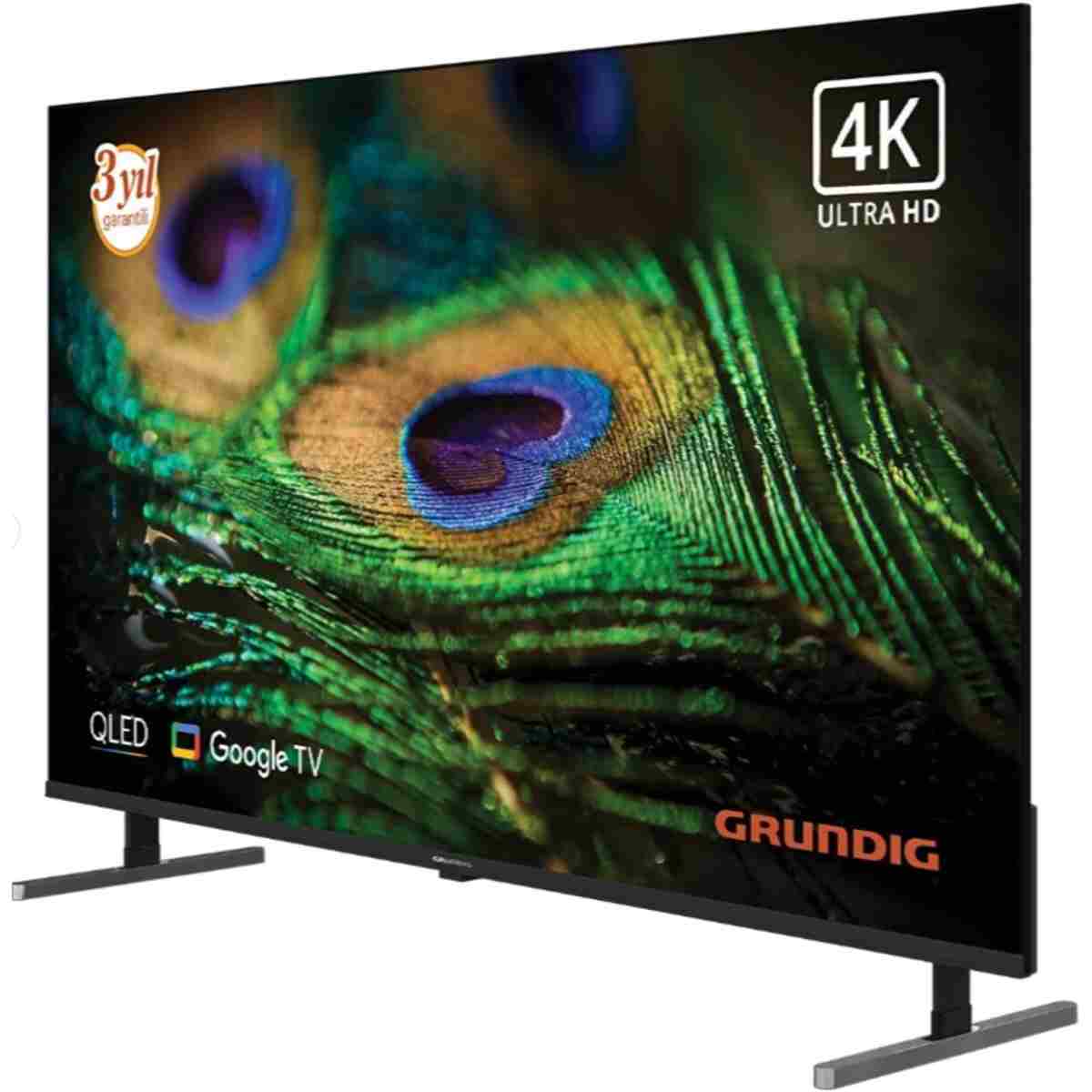 Grundig 75GQ750A 75inc 189 cm 4K UHD Google Smart QLED TV,Uydu Alıcılı - Görsel 7