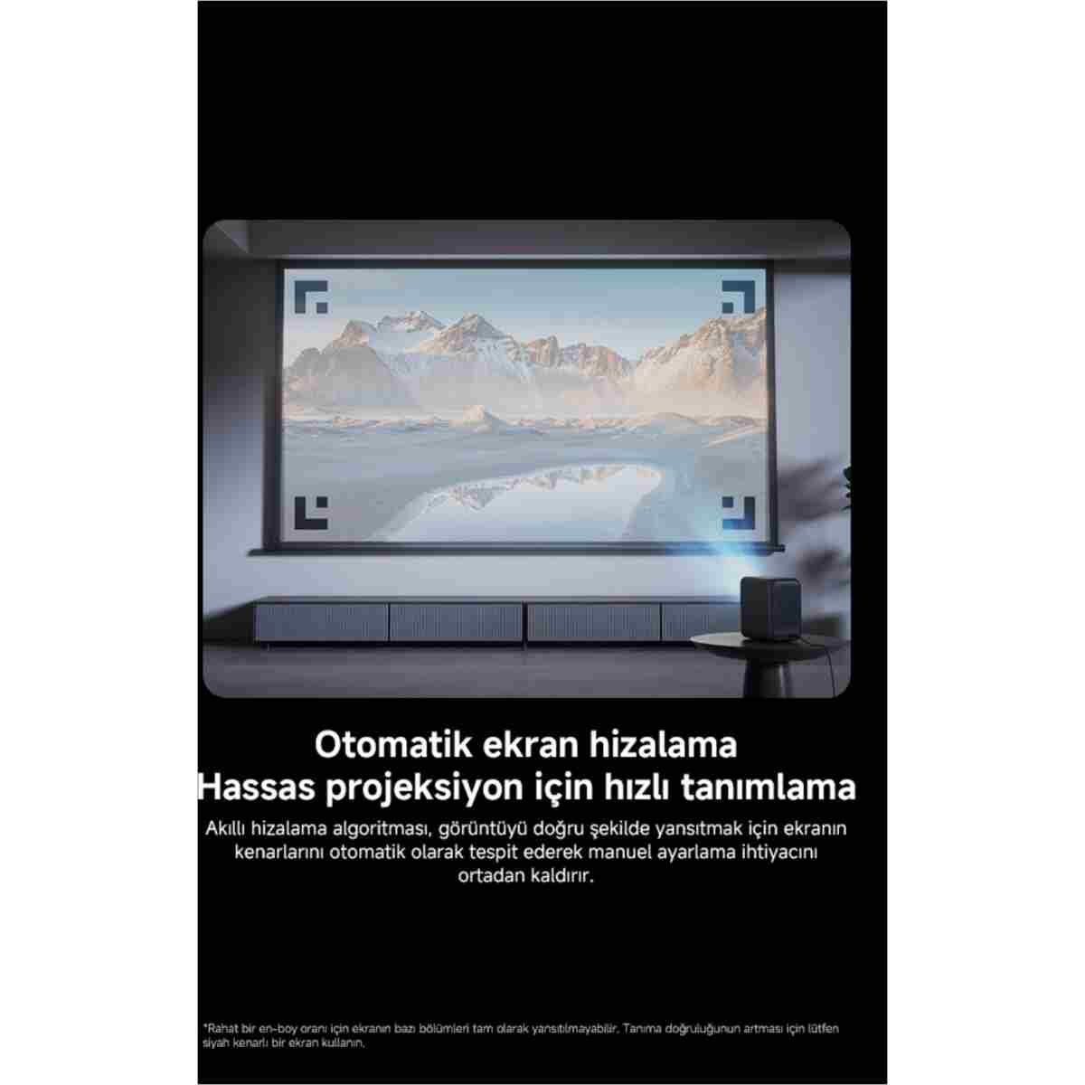 Xiaomi Smart Projector L1 Pro Projeksiyon - Görsel 10