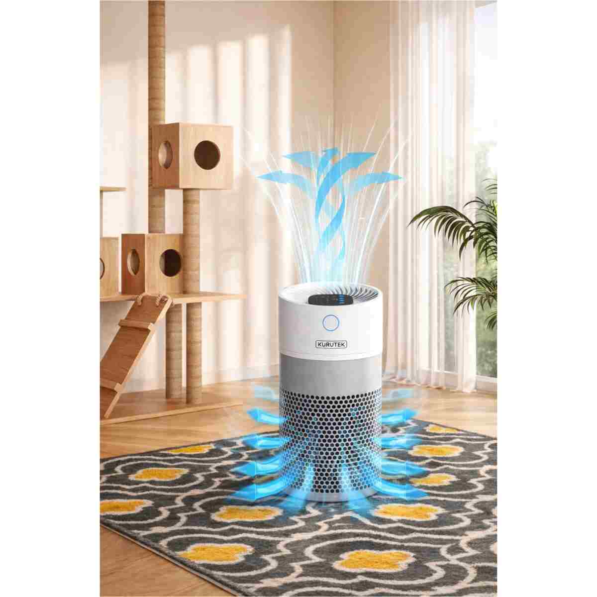 Kurutek HT35 (HEPA + CARBON) Hava Temizleme Cihazı - Görsel 5
