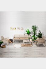 Modalife Lara Home 3+1+1 S Bahçe Takımı - Cappucino - Görsel 3