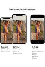 iPhone 12 128 GB Siyah Cep Telefonu Aksesuarsız Kutu (Apple Türkiye Garantili) - Görsel 5
