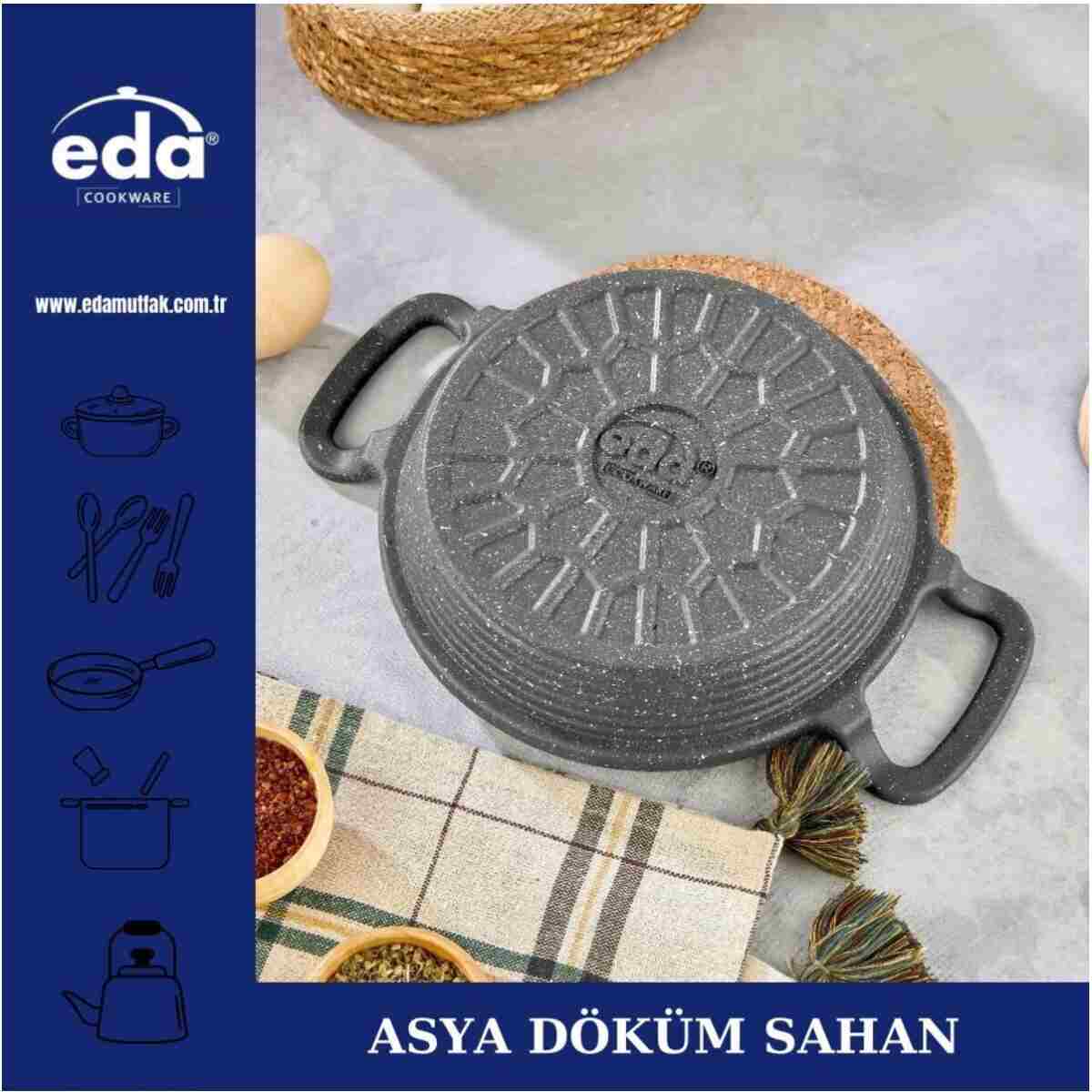 Eda 16 Cm Döküm Granit Asya Sahan - Görsel 5