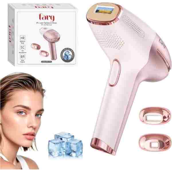 Farg Lunivia FG-1115 Lazer Epilasyon IPL Tüy Alma Epilasyon ve Soğutucu Başlıklı 9 Kademeli IPL