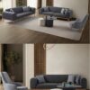 EDSY HOME Rebull 3+3+1 Koltuk Takımı Antrasit