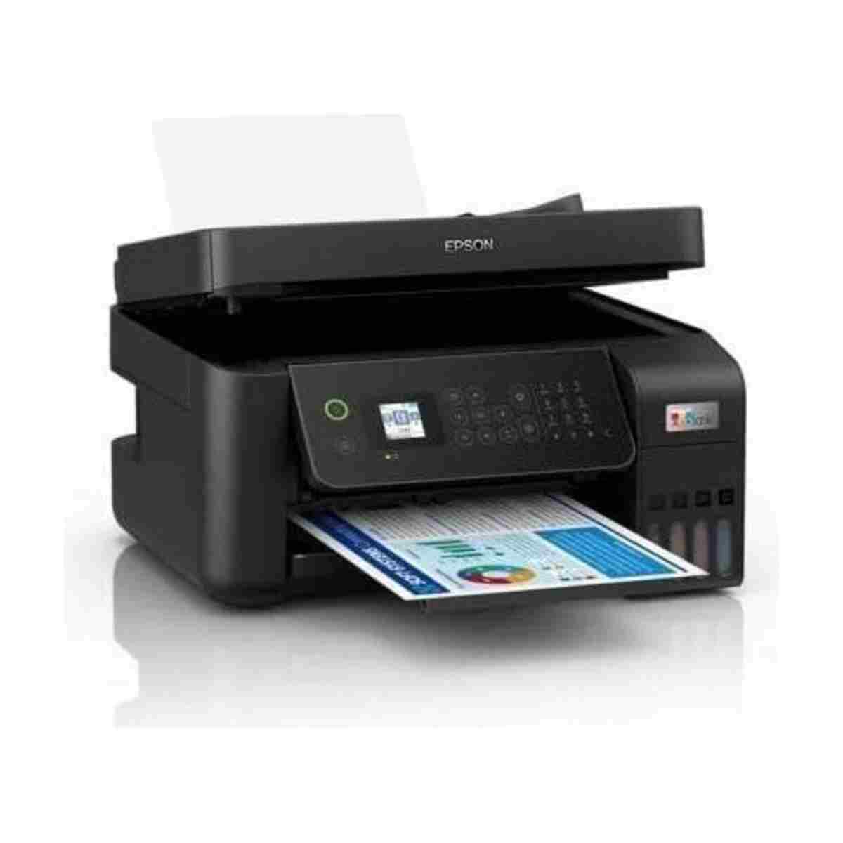 EPSON A4 Renkli L5290 Çok Fonksiyonlu Tanklı Yazıcı Fax USB 2.0,Ethernet,Kablosuz - Görsel 3