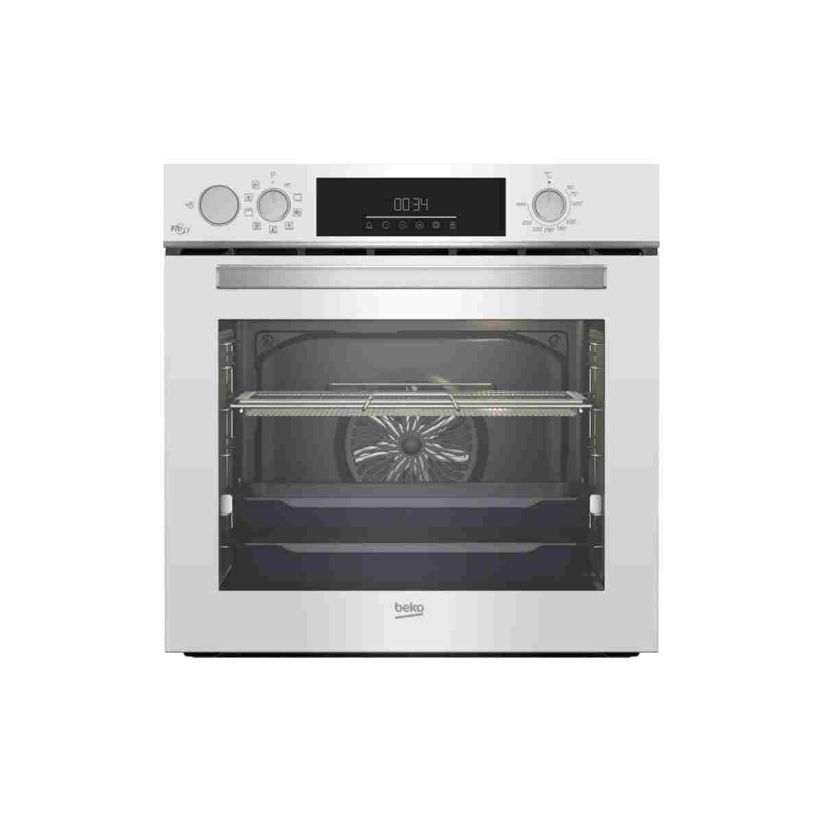 Beko Beyaz Cam Buhar Destekli FitFry WOK Gözlü Ankastre Set - Görsel 5