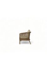 MONALİN HOME GARDEN Monalin Mobilya Miami 5 Kişilik(3-1-1-MASA) Rattan Örgü Bahçe Mobilyası - Görsel 3