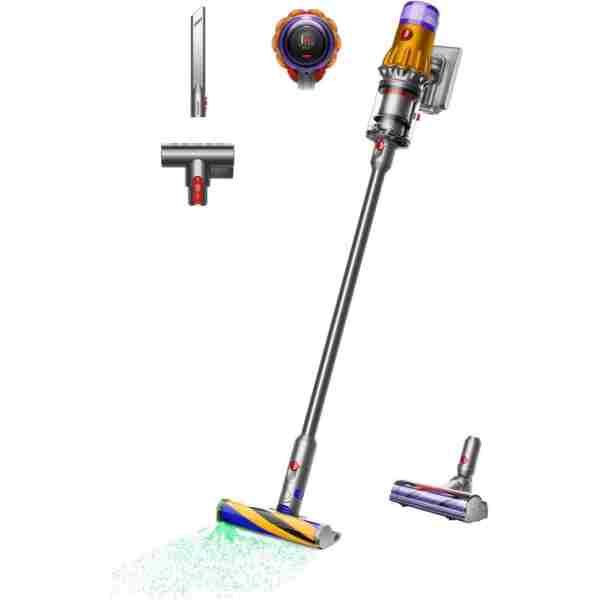 DYSON V12 Detect Slim™ Absolute kablosuz süpürge (Sarı/Nikel)