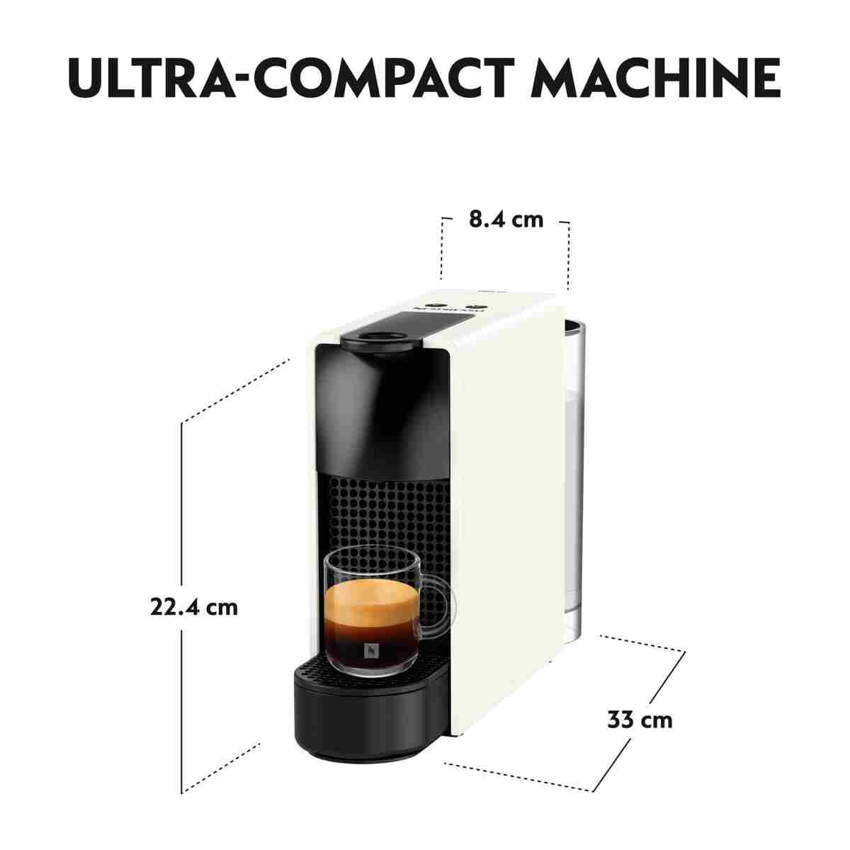 Nespresso C30 Essenza Mini Espresso Kahve Makinesi, Beyaz - Görsel 13