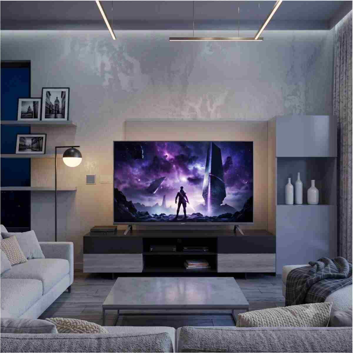 Sunny SN50QFPRL-A14S 50" 126 Ekran Uydu Alıcılı Full HD Android Smart QLED TV - Siyah - Görsel 5