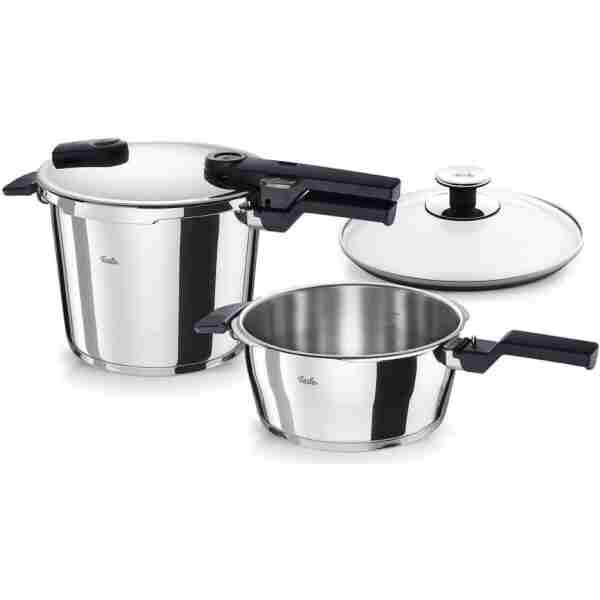 Fissler Vitaquick Glossy Düdüklü Tencere 6.0 L + 3.5 L