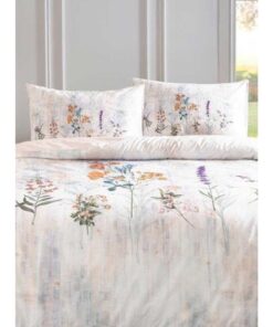 Özdilek Floraison Çift Kişilik Nevresim Takımı - Somon - Görsel 2
