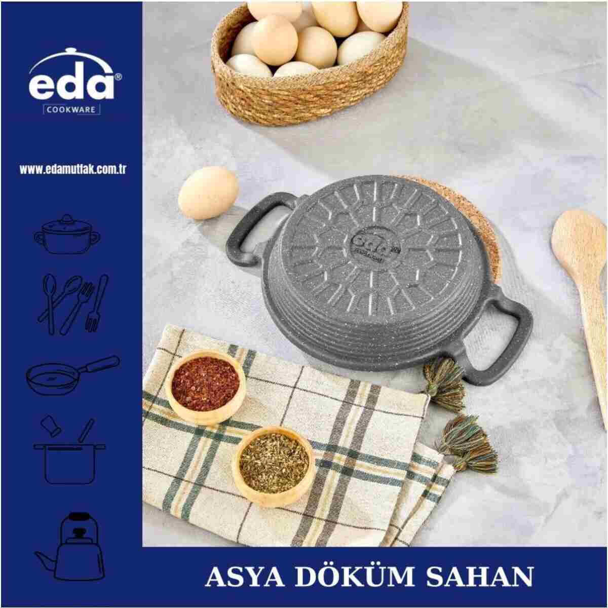 Eda 16 Cm Döküm Granit Asya Sahan - Görsel 6