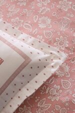 Karaca Home Celerina Pembe %100 Pamuk Çift Kişilik Fitted Nevresim Takımı - Görsel 17