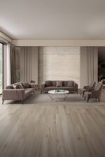 EDSY HOME Regnar 3+3+1+1 Koltuk Takımı Kahverengi - Görsel 2