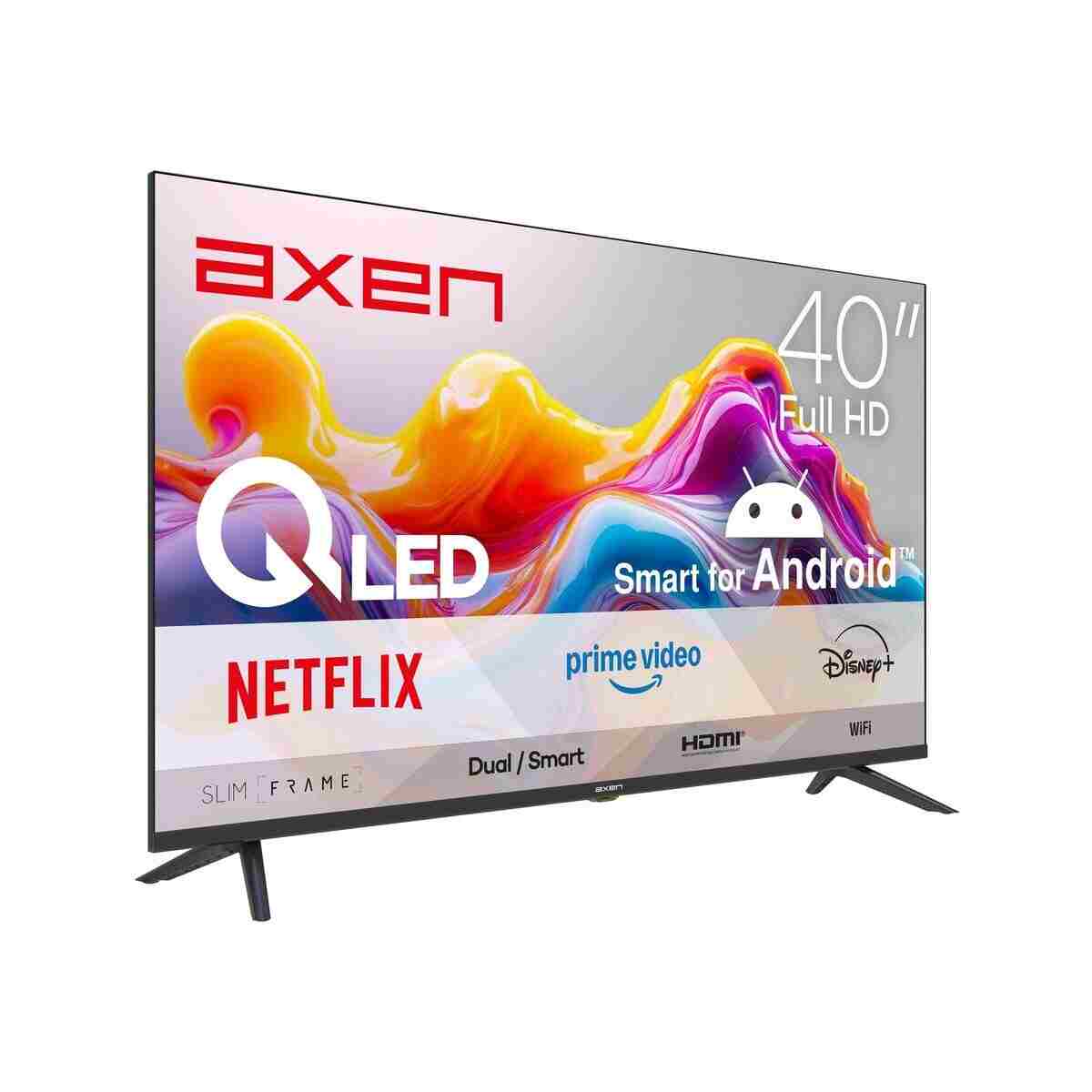 Axen AX40QLEDM-A14S 40 İnç Full HD Android Smart Dahili Uydu Alıcılı WiFi LED TV - Görsel 5