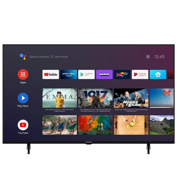 Grundig 50 GHU 7500 B 50 inç 126 Ekran Uydu Alıcılı Android Smart 4K Ultra HD LED TV Siyah