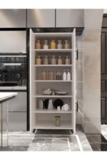 ESMOPA MOBİLYA Çok Amaçlı Dolap, Kiler dolabı, Fırın dolabı, Mikro dalga dolap, Banyo dolap, Ayakkabılık, Balkon Do - Görsel 3