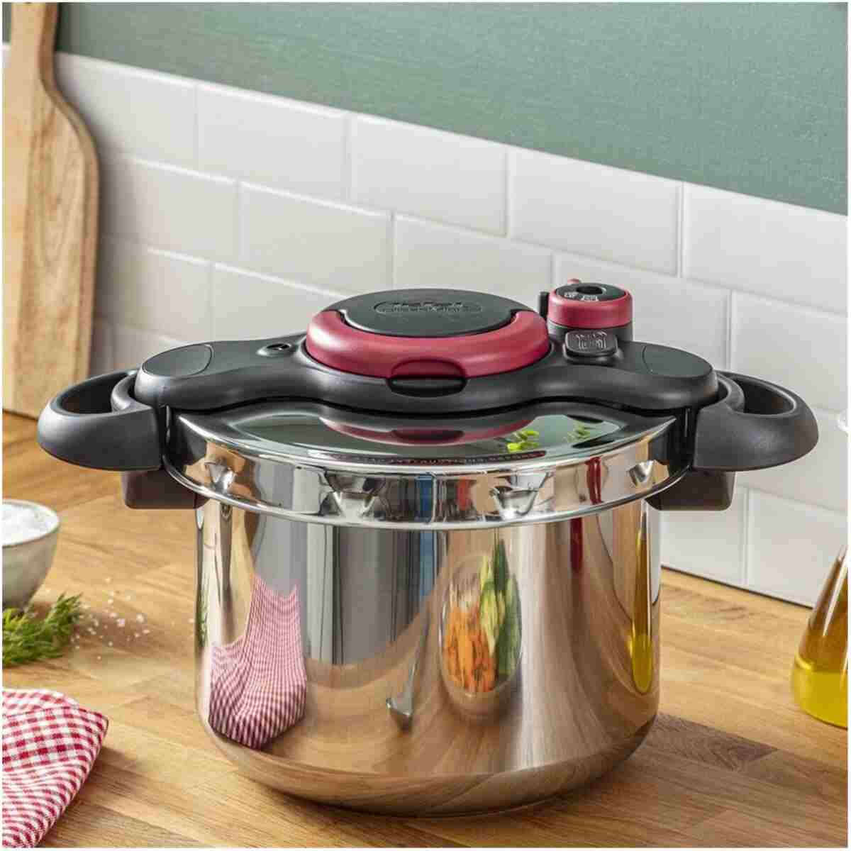TEFAL Clipso Minut Easy Düdüklü Tencere - 6L - Görsel 10