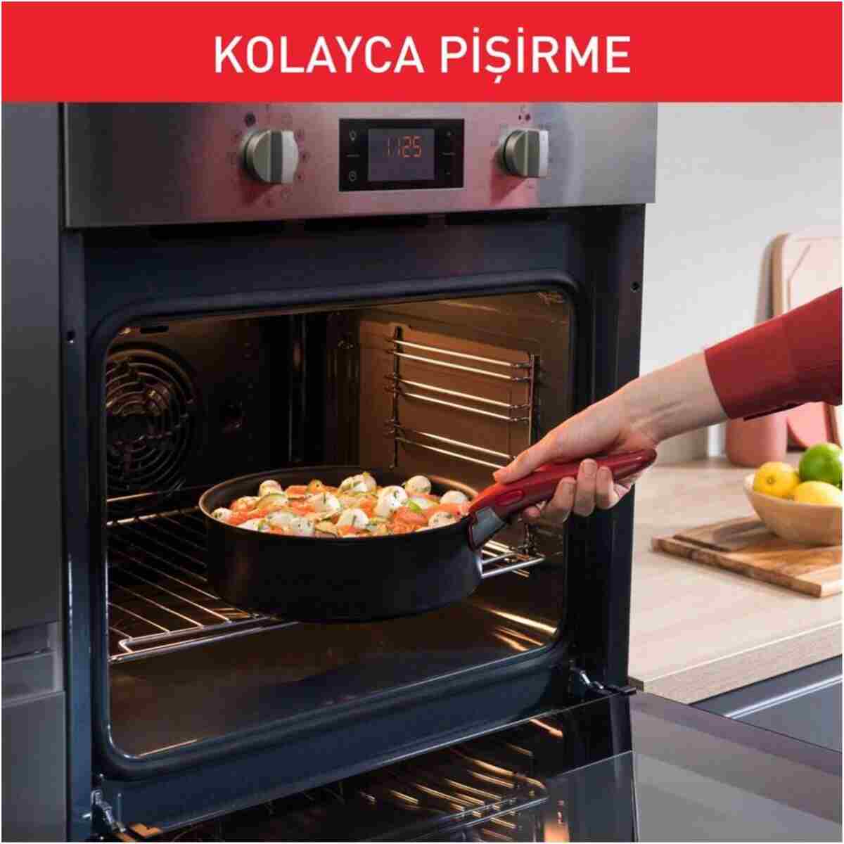TEFAL Titanyum Ingenio Simple Cook 1X Küçük Set - 3 Parça - Görsel 7