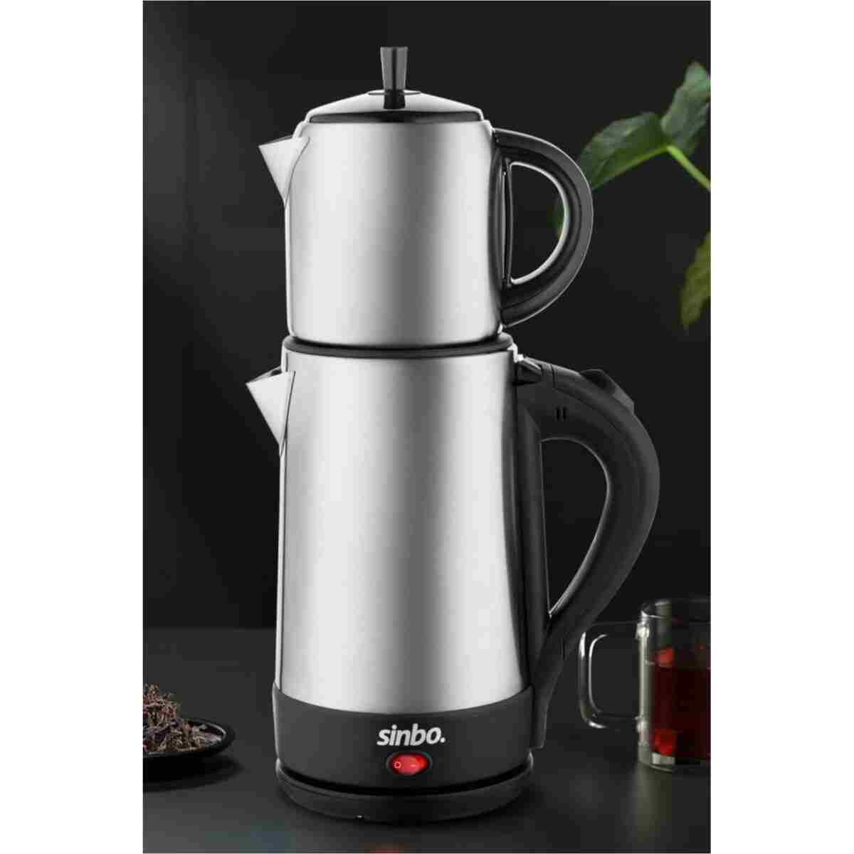 Sinbo STM-5847 Elektrikli Çay Seti 2000W - Görsel 3