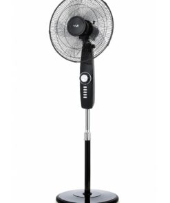 Yui F49 Siyah 16 Inç 50W 4 Kademe 5 Pervane Döner Başlıklı Vantilatör