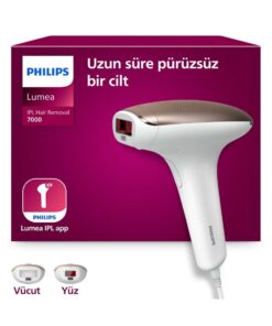 Philips Lumea 7000 Serisi SC1997/00 IPL Tüy Alma,Vücut ve Yüz için 2 Başlık,Çanta