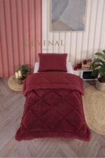 Güvenal Elite Wellsoft Tek Kişilik Çift Taraflı Yastık Kılıflı Lüx Yorgan Seti | Yorgan | Uyku Seti | Çeyiz - Görsel 8