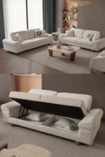 indes home Armada 3+3 Koltuk Takımı Antrasit - Görsel 10