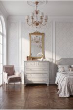 Rabi Gold Country Şifonyer - Beyaz - Görsel 7