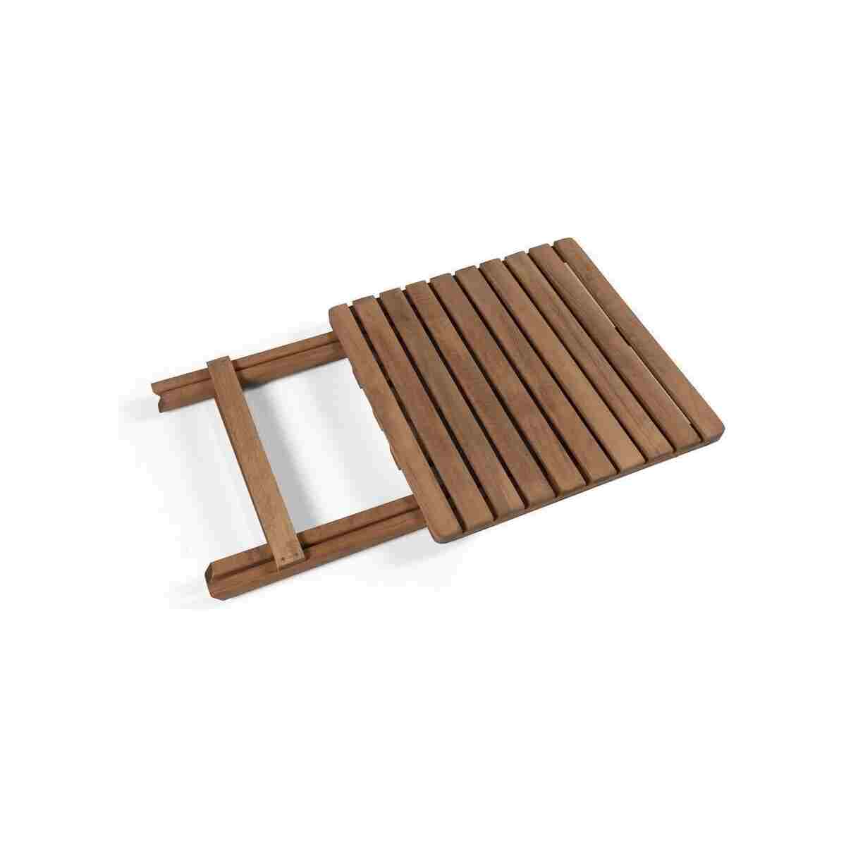 BarışAhşap Sırt ve Oturak Minderli Balkon Bahçe Teras Ahşap Bistro Set - Görsel 7