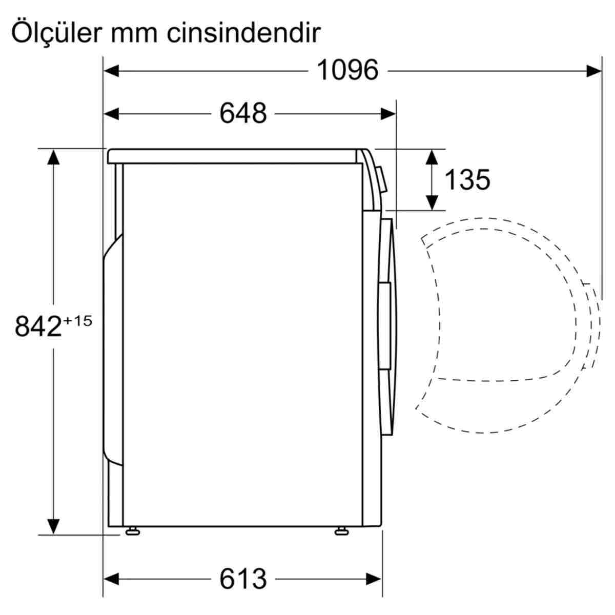 Bosch WQK242C0TR Serie 6 Isı Pompalı Kurutma Makinesi 9 kg - Görsel 11