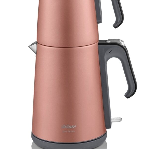 Arzum Çay Sefası Çelik Çay Makinesi 1650W Gün Batımı - AR3080-G