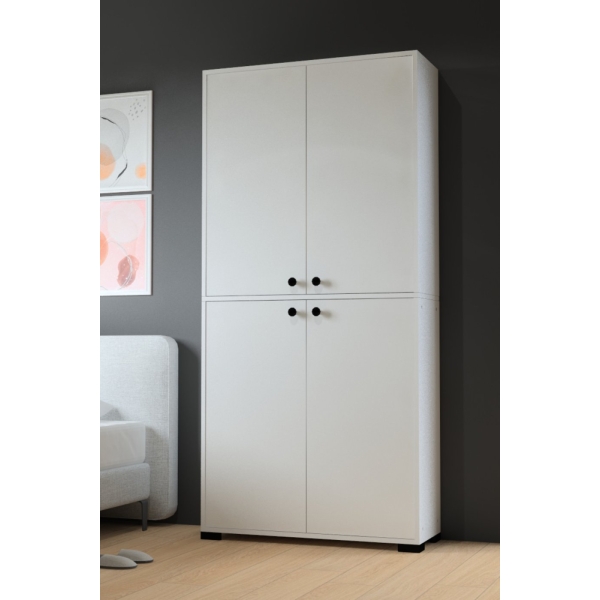 MOBİLİQUE Madrid No.1 Raflı Gardırop