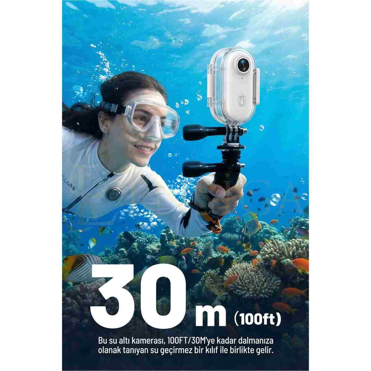EN SİGA WiFi Spor Kamera 4K Manyetik Mini Aksiyon Kamera Ultra HD H.265 Taşınabilir Vlog Kamera - Görsel 11