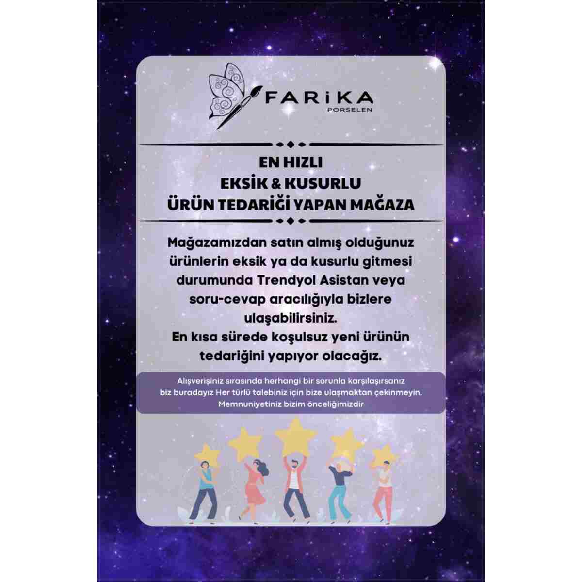 Farika Porselen Hayat Ağacı 12 Parça 6 Kişilik Altın Yaldız Porselen Kahve Fincan Takımı - Görsel 5