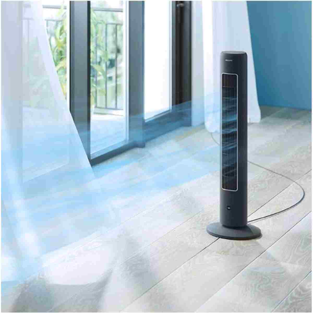 Philips 5000 Serisi Cx5535/11 Siyah Kule Tipi Fanlı Vantilatör - Görsel 6