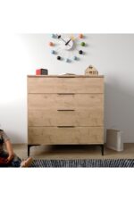 ALONEX HOME ADEN 4 ÇEKMECELİ SEPET ŞİFONYER