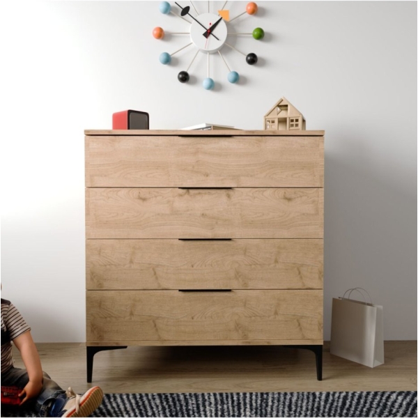 ALONEX HOME ADEN 4 ÇEKMECELİ SEPET ŞİFONYER
