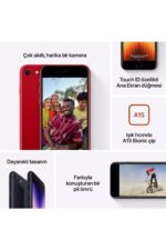 Apple Açık Kutu iPhone SE (3. Nesil) 2022 64GB Gece Yarısı MMXF3TU/A (3 Ay Garantili) - Görsel 7