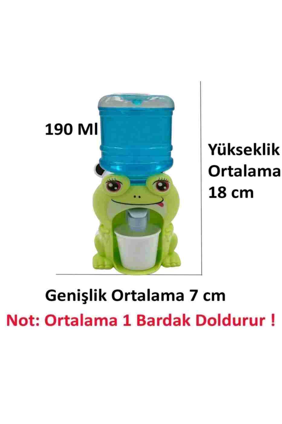 TOYJOY Global Toy Joy - Mini Su Sebili, Tanklı Içecek Sebili, Musluk Ve Standlı, 190 ml Masaüstü Karışık Renk Ve Çeşit Gönderilmektedir