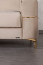 Kilim Mobilya Vogel Koltuk Takımı 3+3+1+1 Krem - Görsel 12