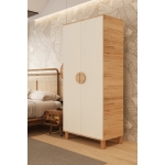 Metalia GM 1002 2 KAPAKLI AYAKLI BOHEM GARDIROP